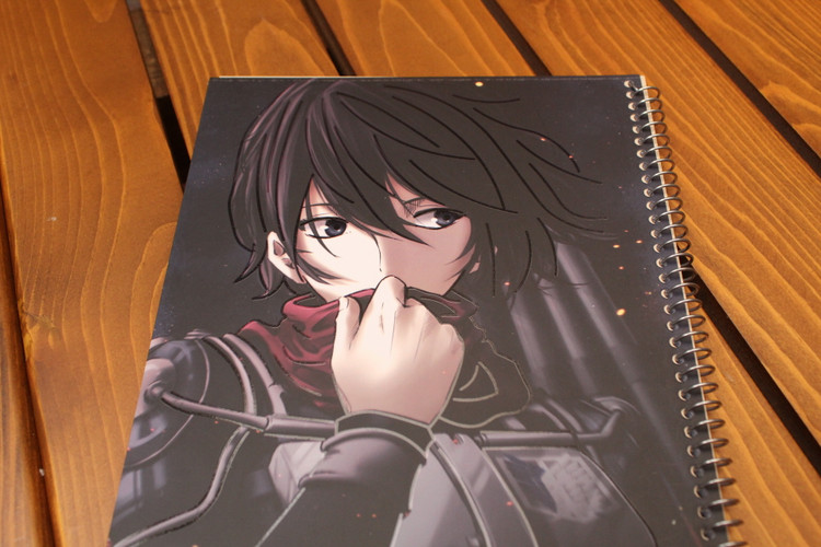 دفتر گلاسه انیمه